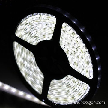 White LED Flexible Strip Lights, SMD 3528 60-piece LEDs/m, Available in RGBNew